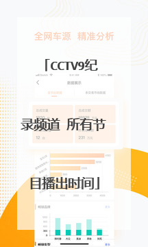 cctv9纪录频道 所有节目播出时间
